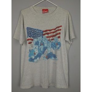 Vintage 1996 coca cola polar bear t-shirt